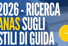 ANAS ricerca stili di guida italiani